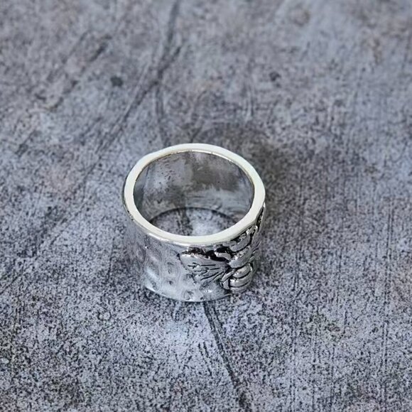 Boho Bumble Bee Band Ring #1135 - Picture 6 of 10